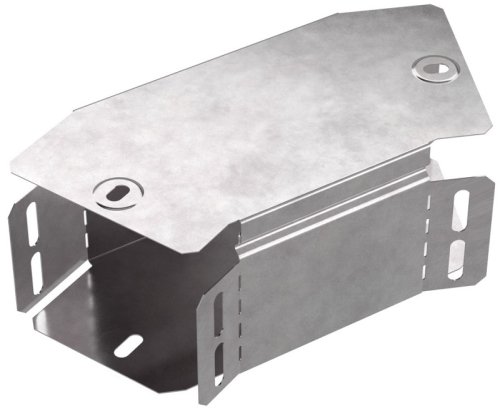 Угол для лотка горизонтальный с крышкой Промрукав Стандарт 45град. 100х80 фото Угол для лотка горизонтальный с крышкой Промрукав Стандарт 45град. 100х80 картинка